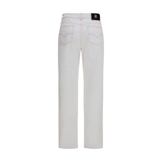 26FW 베르사체 데님 팬츠 VE10256681A186521D660BB WHITE - VERSACE