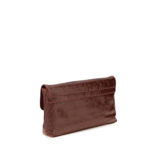 26FW 발렌시아가 클러치/파우치 BA8733862ABEK6154BB BORDEAUX - BALENCIAGA