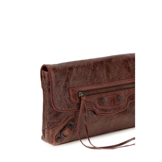 26FW 발렌시아가 클러치/파우치 BA8733862ABEK6154BB BORDEAUX - BALENCIAGA