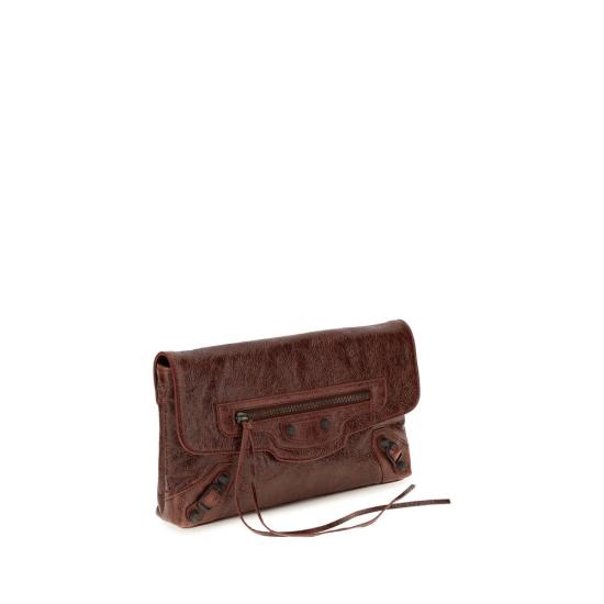 26FW 발렌시아가 클러치/파우치 BA8733862ABEK6154BB BORDEAUX - BALENCIAGA