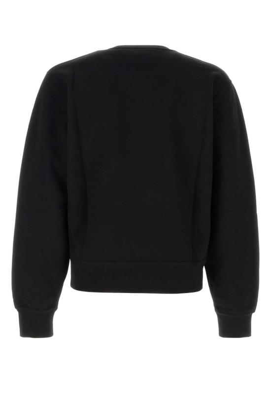 25FW 생로랑 CASSANDRE, 캐산드르 크루넥 스웨트셔츠 820127Y36SW 1000 BLACK - SAINT LAURENT