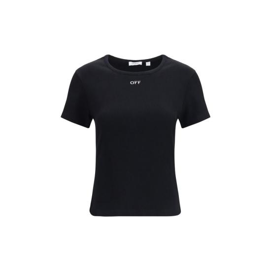 26FW 오프화이트 폴로 티셔츠 OF2FA00679TW003BB BLACK