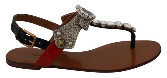  돌체앤가바나 샌들 LA6458 BROWN - DOLCE & GABBANA