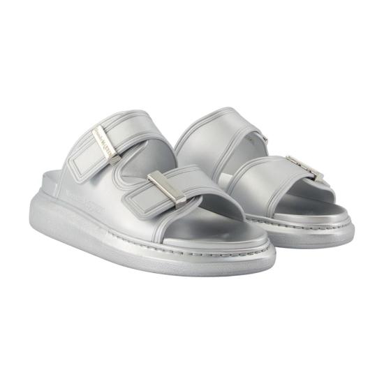 26SS 알렉산더 맥퀸 샌들 CONFIG AMQS25305 SILVER - ALEXANDER MCQUEEN