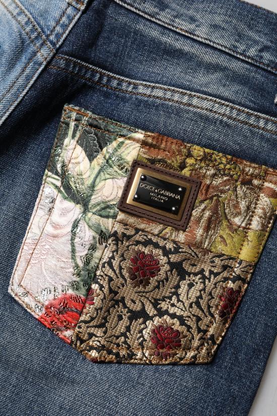  돌체앤가바나 데님 팬츠 PAN76253 MULTICOLOR - DOLCE & GABBANA