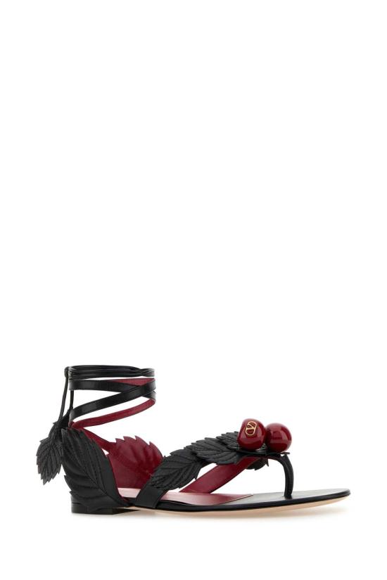 26SS 발렌티노 가라바니 샌들 8W2S0NX9TGE 0NO BLACK - VALENTINO GARAVANI