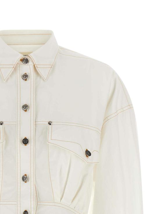 26FW 베르사체 원피스 VE337598BM WHITE - VERSACE
