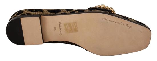  돌체앤가바나 플랫 슈즈 LA9771 GOLD - DOLCE & GABBANA