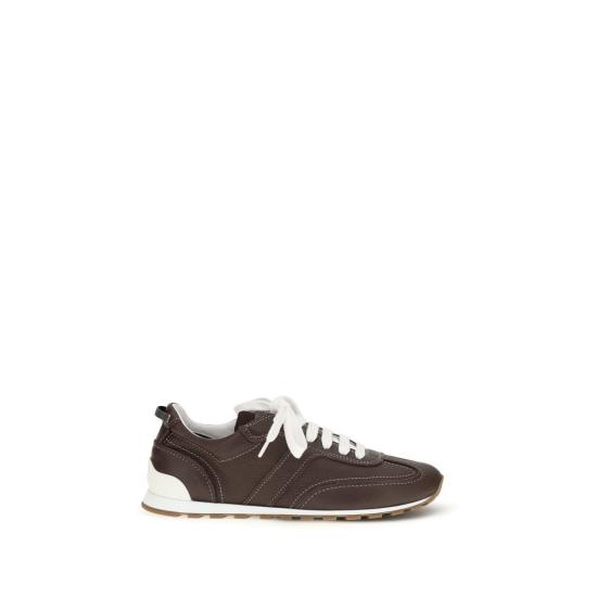 26FW 브루넬로 쿠치넬리 스니커즈 BRMZDKG3324PC4181BB BROWN