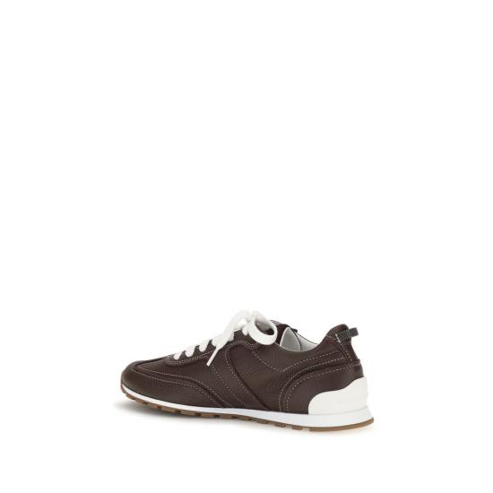 26FW 브루넬로 쿠치넬리 스니커즈 BRMZDKG3324PC4181BB BROWN - BRUNELLO CUCINELLI