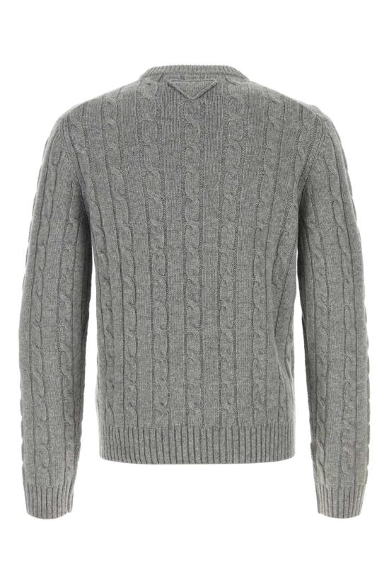 25FW 프라다 스웨터 UMF110SOOO17T1 F0031 GRAY - PRADA