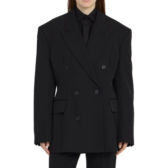  발렌시아가 자켓 BA 9129187180756 BLACK - BALENCIAGA
