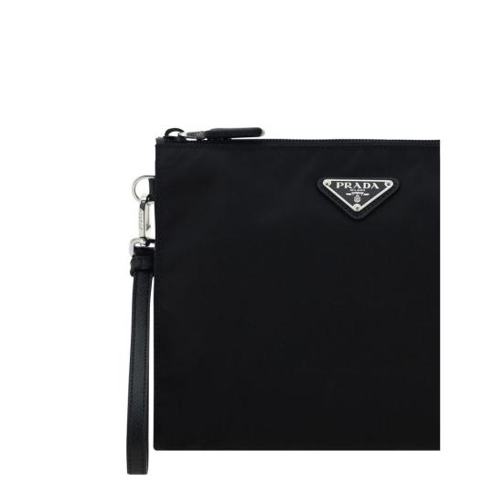 26FW 프라다 남성지갑 PR2NE7892DMHF0002BB BLACK - PRADA