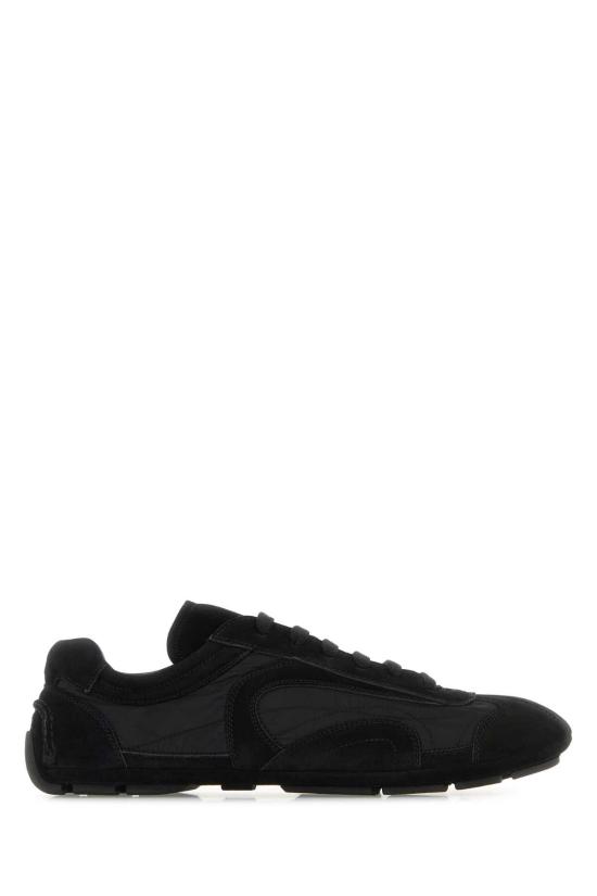 26SS 프라다 몬테카를로 리에디션 2005 스웨이드 스니커즈 4E1165FG001D7R F0002 BLACK