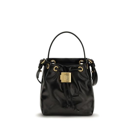 26FW 발망 토트백 BAHN1GA065LMTE0PABB BLACK