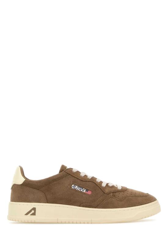 26SS 오트리 메달리스트 로우 스니커즈 AULM UH10 BROWN
