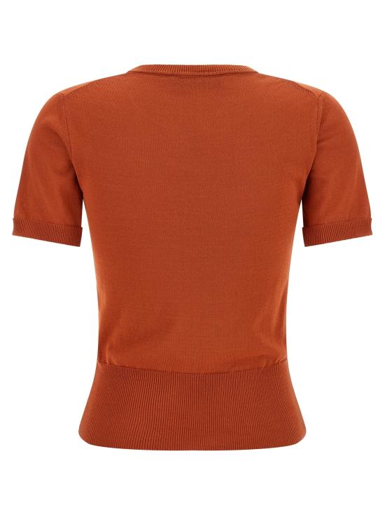 26SS 비비안웨스트우드 폴로 티셔츠 VI335027BM ORANGE - VIVIENNE WESTWOOD