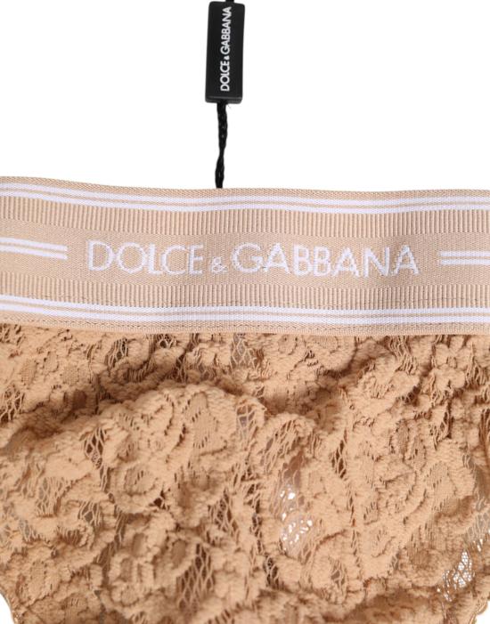  돌체앤가바나 바디수트 티셔츠 BIK1384 BEIGE - DOLCE & GABBANA