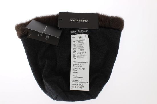  돌체앤가바나 모자 MS812 BROWN - DOLCE & GABBANA