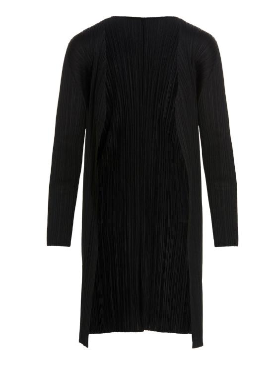 26SS 플리츠플리즈 가디건 PL336263BM BLACK