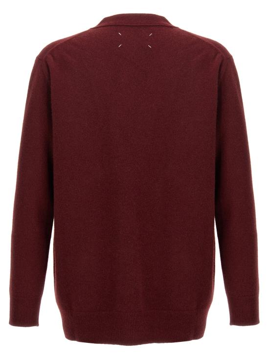  마르지엘라 가디건 MA293359BM BURGUNDY - MAISON MARGIELA