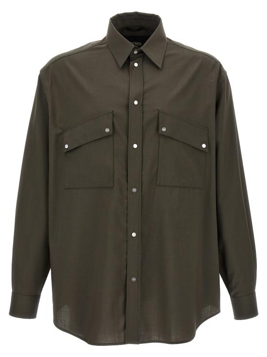  펜디 셔츠 FE298365BM GREEN