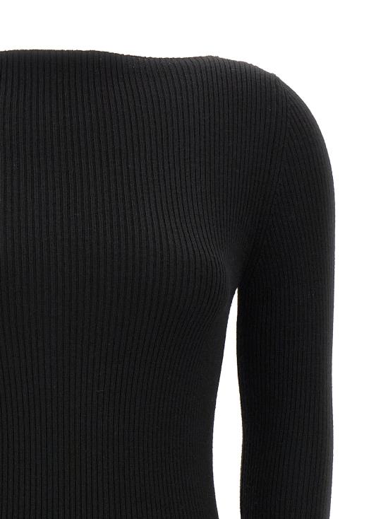  릭 오웬스 스웨터 RI291974BM BLACK - RICK OWENS