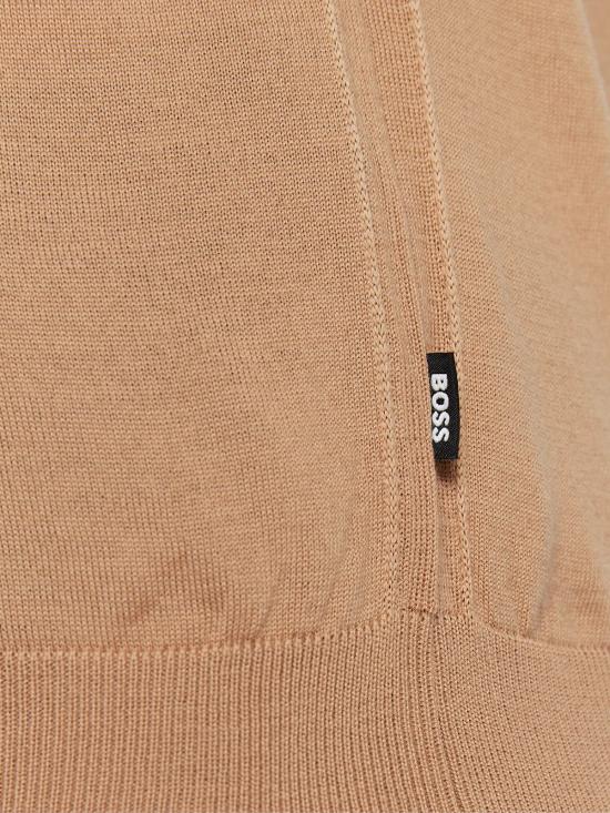 26FW 휴고보스 버진 울 터틀넥 스웨터 50468262260 BEIGE - HUGO BOSS