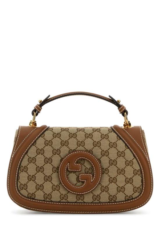 25FW 구찌 미디엄 탑 핸들백 815714HAAKG 9755 BEIGE