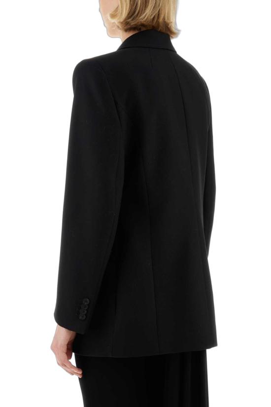 26SS 발렌시아가 아워글래스 자켓 571278TYI20 1000 BLACK - BALENCIAGA