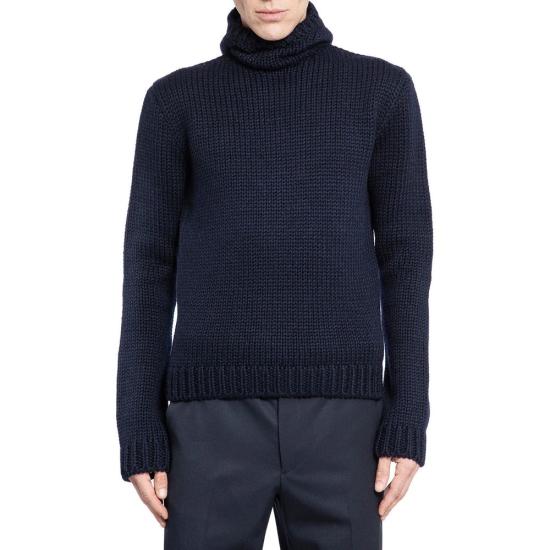  프라다 긴팔 티셔츠 PR 8990025777364 NAVY - PRADA
