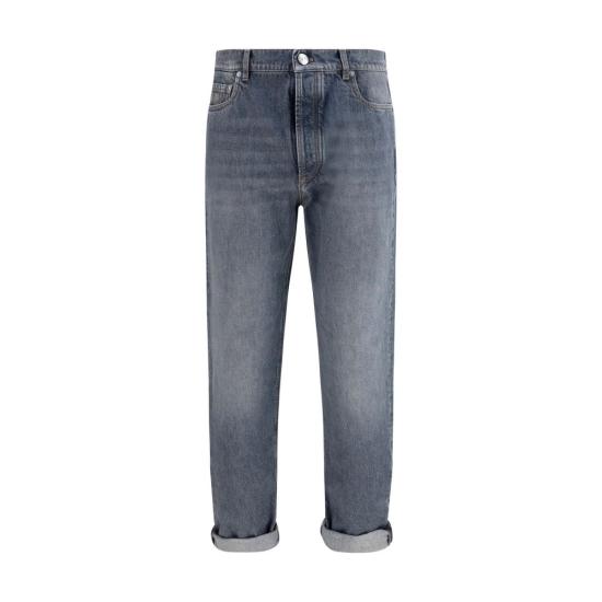 26FW 브루넬로 쿠치넬리 데님 팬츠 BRM229PO2090C1473BB GRAY