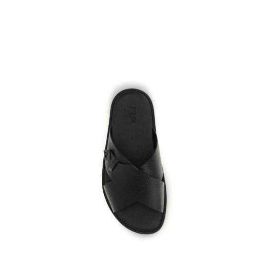26FW 펜디 샌들 FE7X1932TDKF0QA1BB BLACK - FENDI