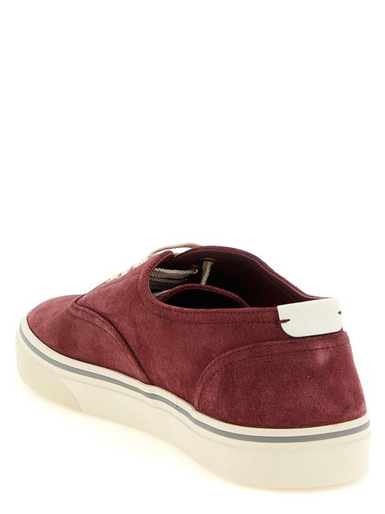 26SS 브루넬로 쿠치넬리 스니커즈 BR337871BM BORDEAUX - BRUNELLO CUCINELLI