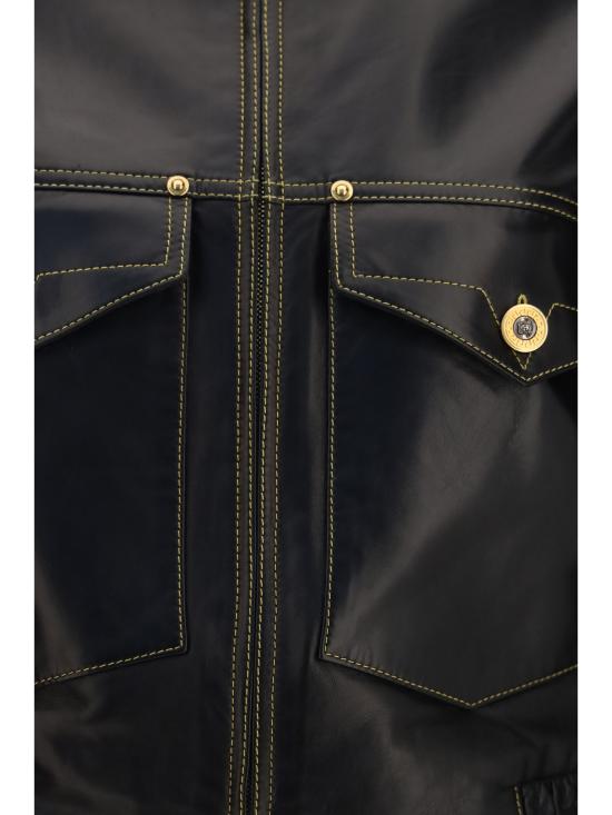 26FW 베르사체 자켓 10257071A18381 1B000 BLACK - VERSACE