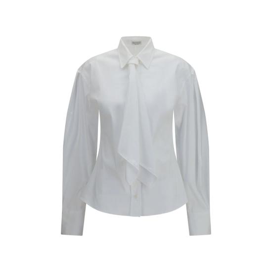 26FW 브루넬로 쿠치넬리 셔츠 BRMP091M3A46C159BB WHITE