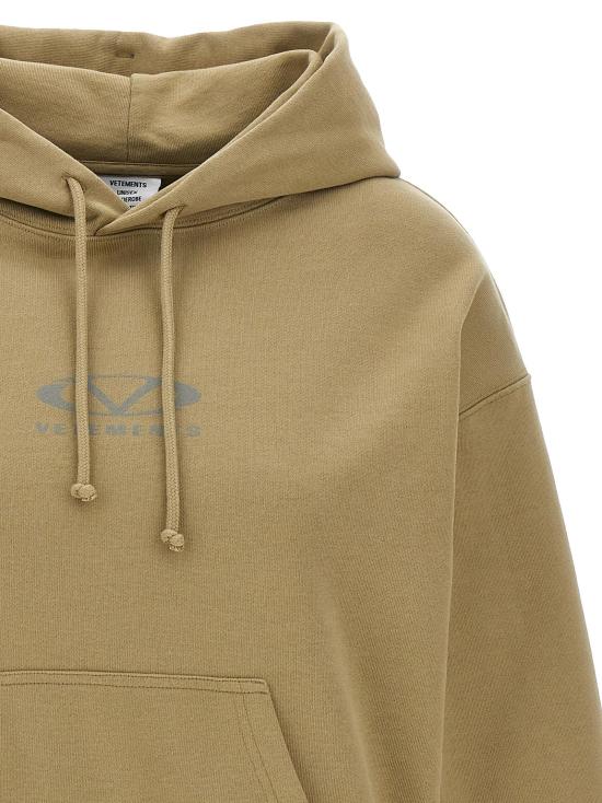  베트멍 후드 티셔츠 VE303598BM BEIGE - VETEMENTS
