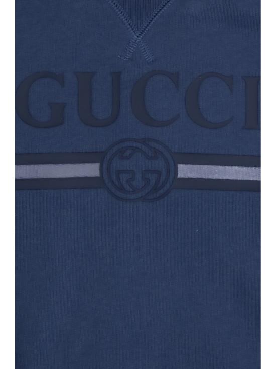 26FW 구찌 후드 티셔츠 855554XJHXM 4393 NAVY - GUCCI