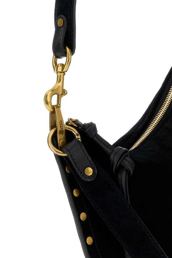 26FW 이자벨마랑 오스칸 소프트 지퍼 백 BF0066FAB2C03M 01BK BLACK - ISABEL MARANT