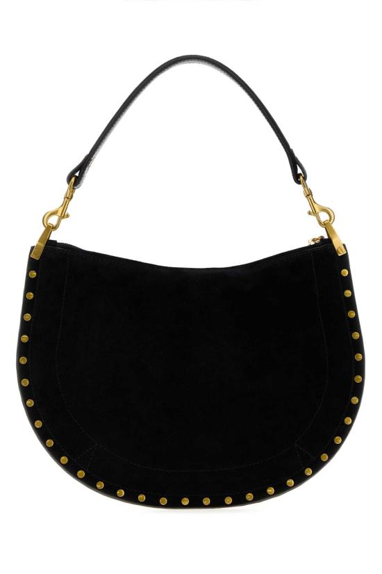 26FW 이자벨마랑 오스칸 소프트 지퍼 백 BF0066FAB2C03M 01BK BLACK - ISABEL MARANT