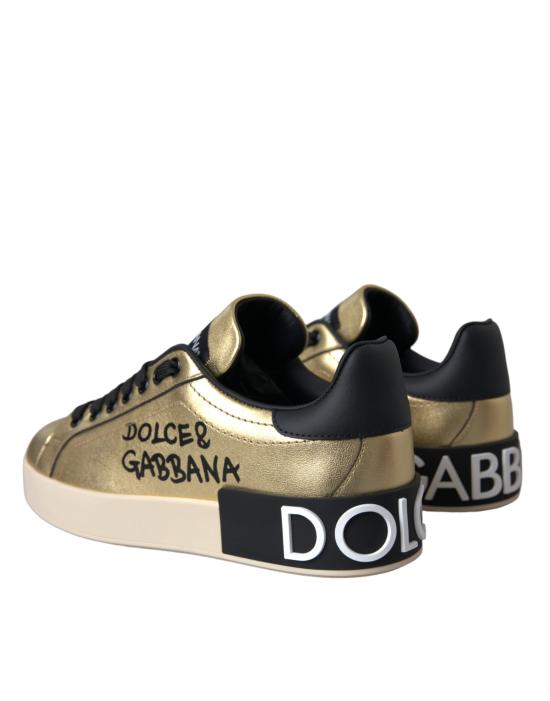  돌체앤가바나 스니커즈 LA11149 GOLD - DOLCE & GABBANA
