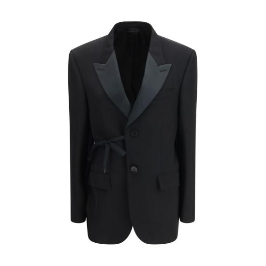 26SS 발렌시아가 자켓 BA857389TNT211000BB BLACK