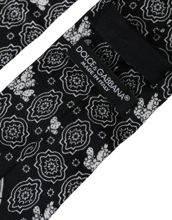  돌체앤가바나 넥타이 KRA3392 BLACK - DOLCE & GABBANA