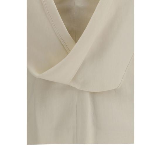 26SS 브루넬로 쿠치넬리 블라우스 BRMH126TR31C579BB BEIGE - BRUNELLO CUCINELLI