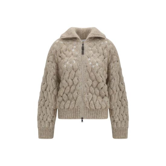 26FW 브루넬로 쿠치넬리 가디건 BRMNT347516CMG59BB BEIGE