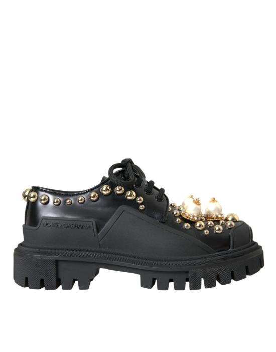  돌체앤가바나 플랫 슈즈 LA10843 BLACK - DOLCE & GABBANA