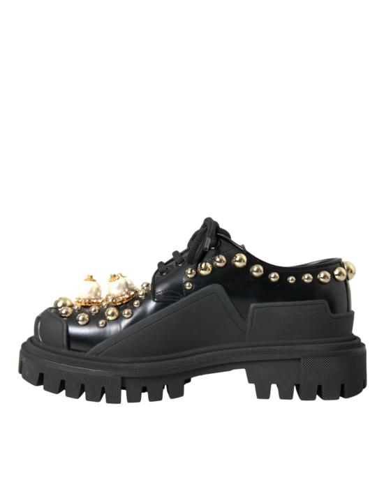  돌체앤가바나 플랫 슈즈 LA10843 BLACK - DOLCE & GABBANA