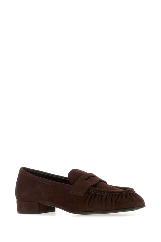26FW 프라다 플랫 슈즈 1D175OF020008 F0003 BROWN - PRADA