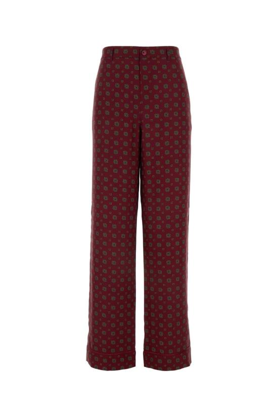  모스키노 팬츠 A03065455 1139 BURGUNDY