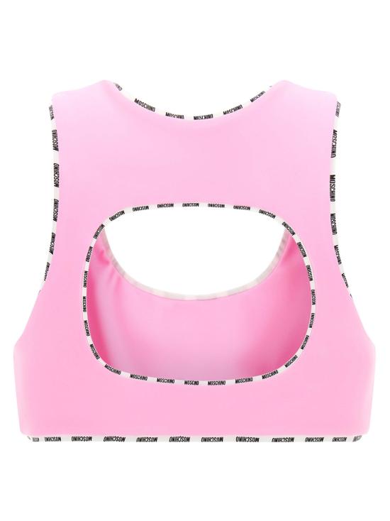 26FW 모스키노 민소매 티셔츠 MO337569BM PINK - MOSCHINO